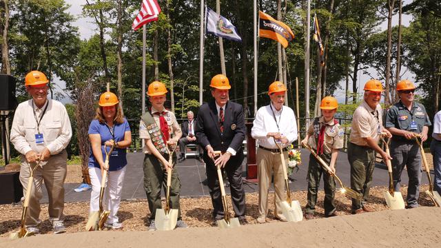 Ground Broken On Scouting Complex Named After President Monson