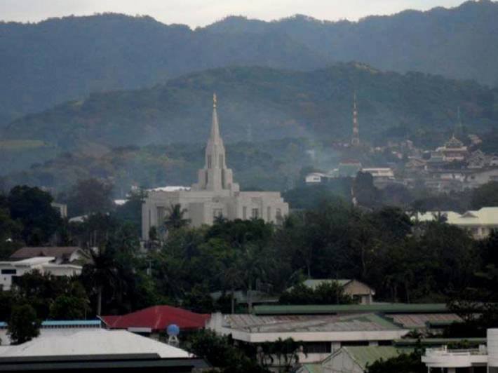 Intriguing Bubble Like Force Field Around the Cebu Philippines Temple