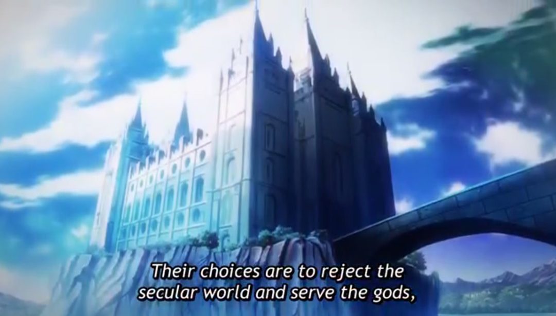 Salt Lake Temple Makes Surprising Appearance as ‘Home of the gods’ in a Japanese Anime