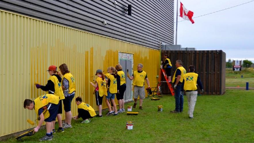 Mormon Helping Hands Volunteers Serve at Fort McMurray