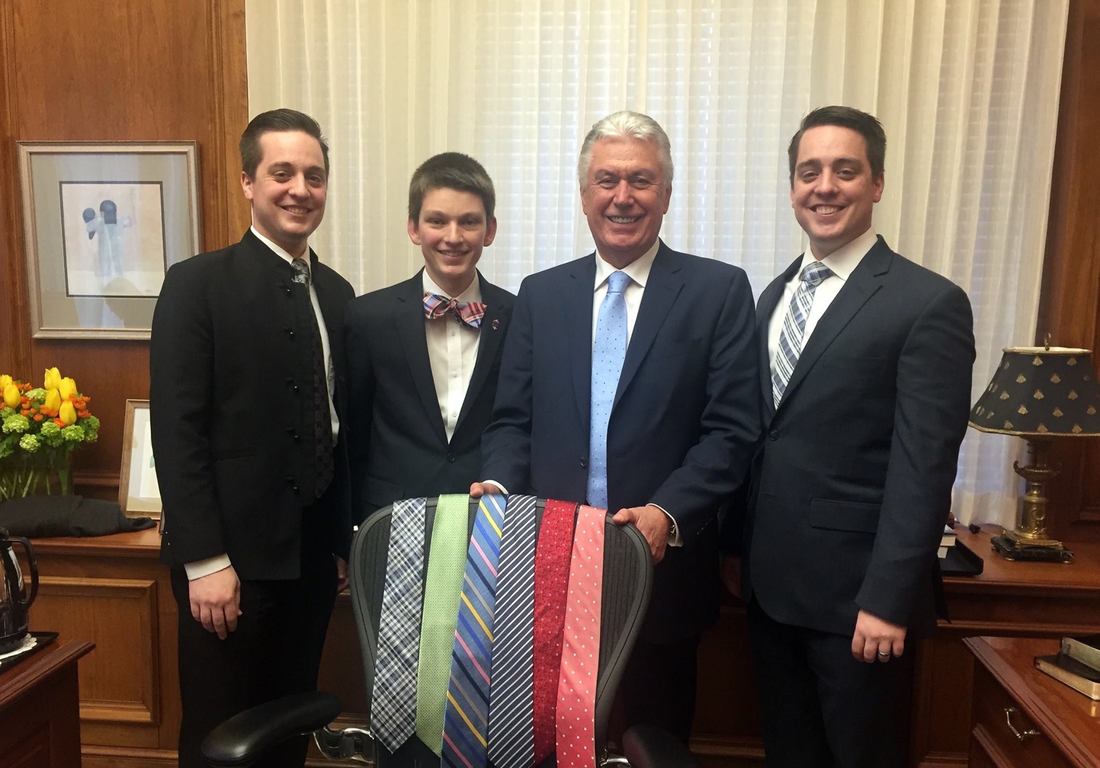 Why President Uchtdorf Often Change His Tie During General Conference