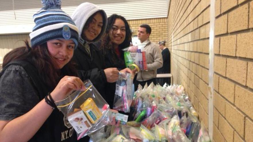 Young People Of The Church Helps Assemble Hygiene Kits For Mothers And Babies