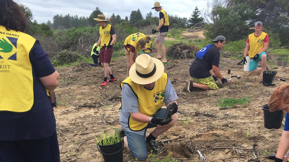 Local Church Volunteers Participate in Community Service Projects