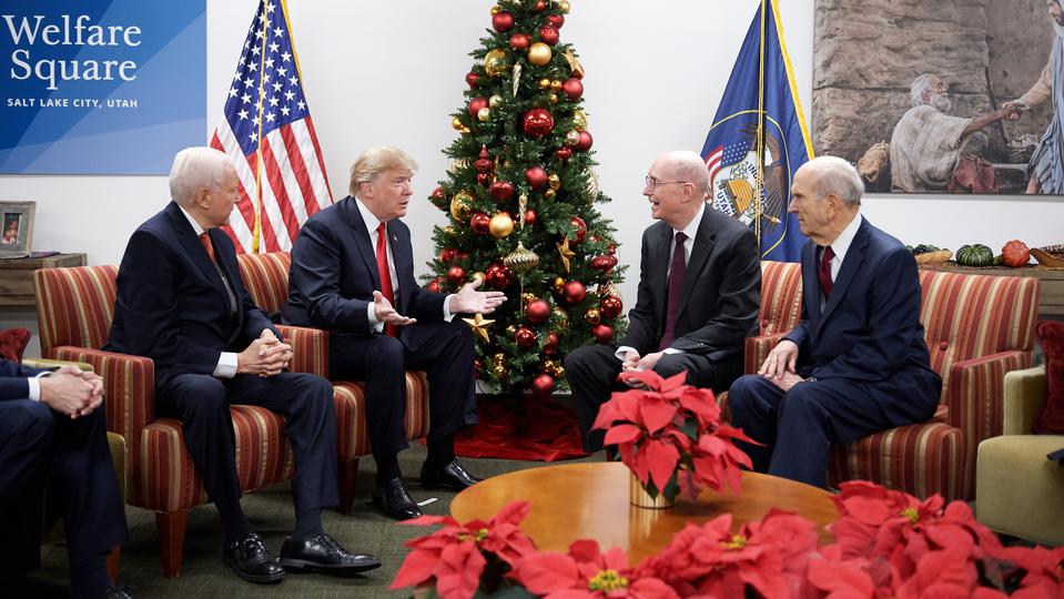 Donald Trump Praises LDS Church Welfare Program