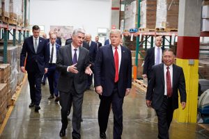 LDS Church Welcomes Trump to Church Welfare Square
