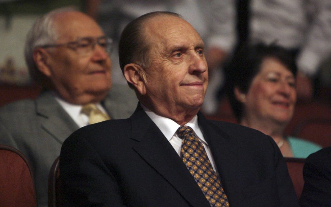 LDS Church Announces Funeral Services for Thomas S. Monson