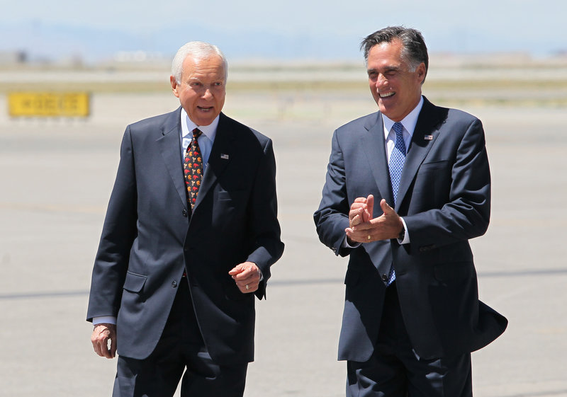 Utah Sen. Orrin Hatch Announces Retirement, With Speculation Focused On Romney