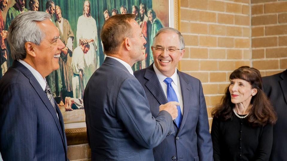 Tony Abbott, Former Prime Minister of Australia, Meets Mormon Apostle