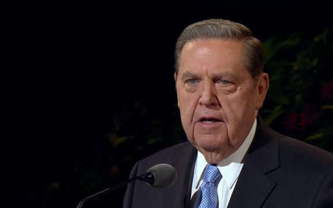 BREAKING: Elder Holland Admitted to Hospital