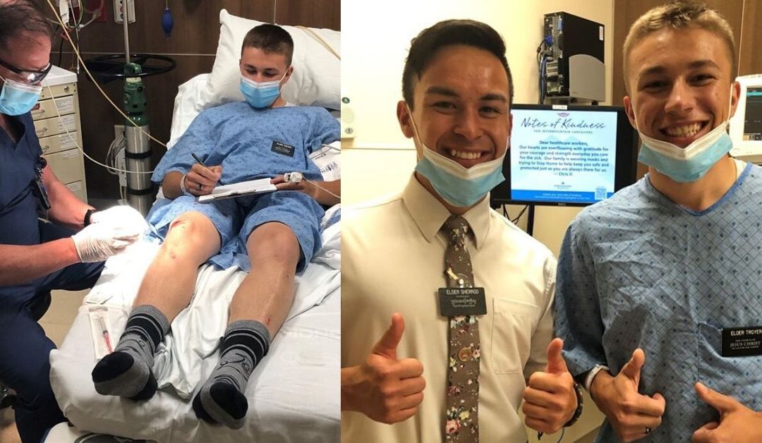 Latter-day Saint Missionary Miraculously Survives Accident After Being Hit by Car