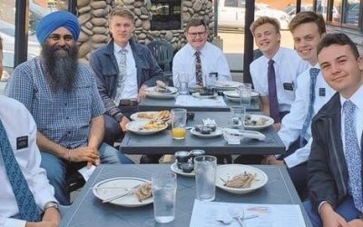 Member of Parliament Hosts Missionaries in Canada to Express Gratitude During Pandemic