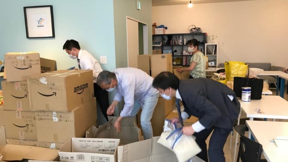 Japanese Latter-day Saints Donate to Food Banks and Children’s Cafeteria for COVID-19 Relief