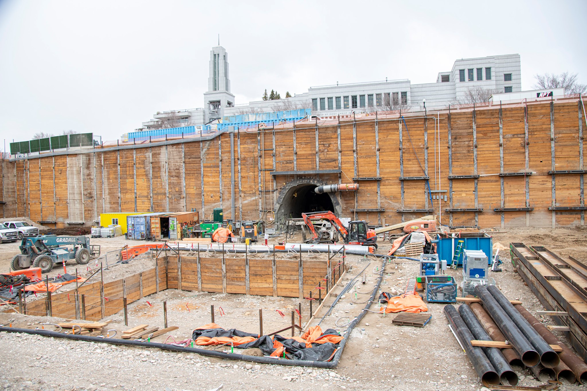 LOOK: See Photos of Progress Made on Temple Square in March