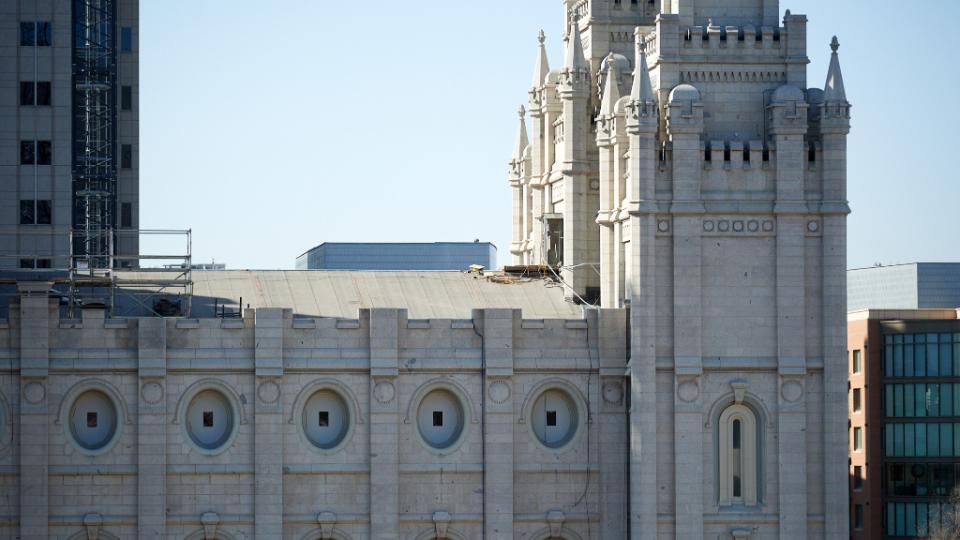 Temple Square Renovation Continues Despite COVID-19