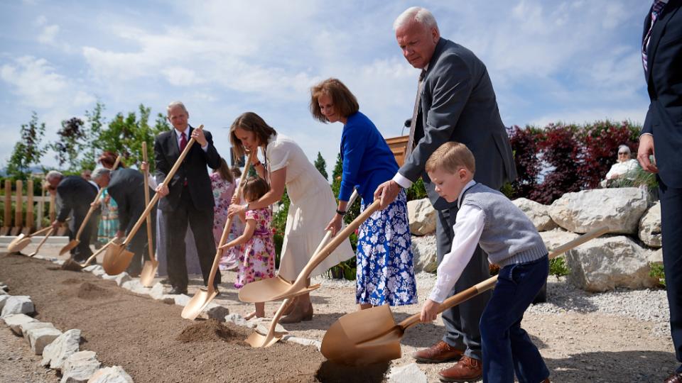 Groundbreaking Held for Deseret Peak Utah Temple