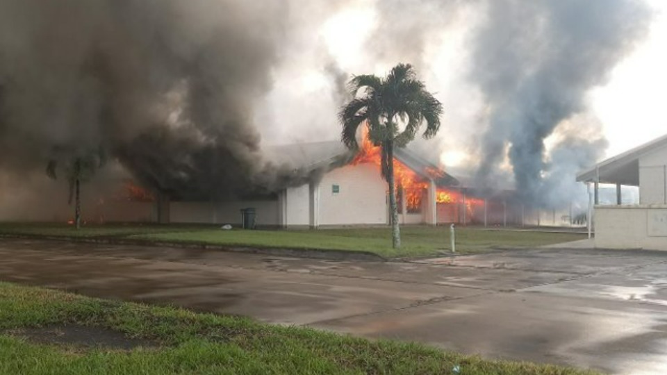 Church-owned Liahona High School destroyed by fire