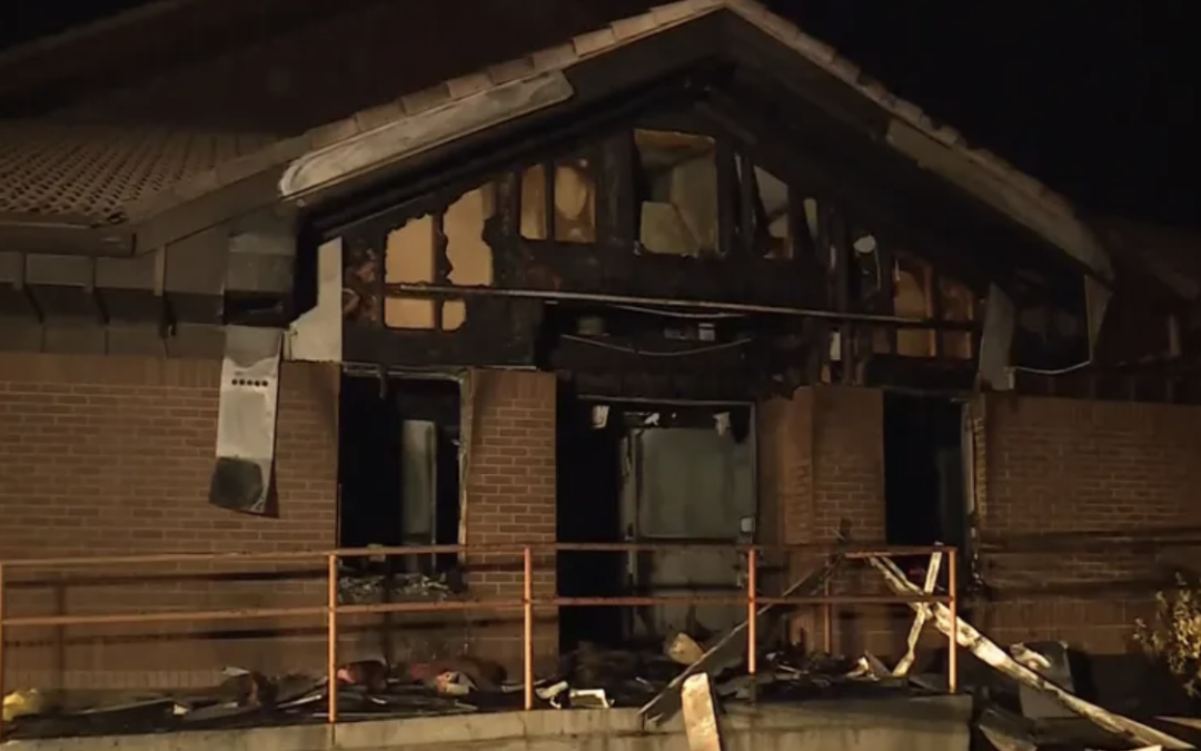 LDS chapel in Boise Idaho heavily damaged by fire