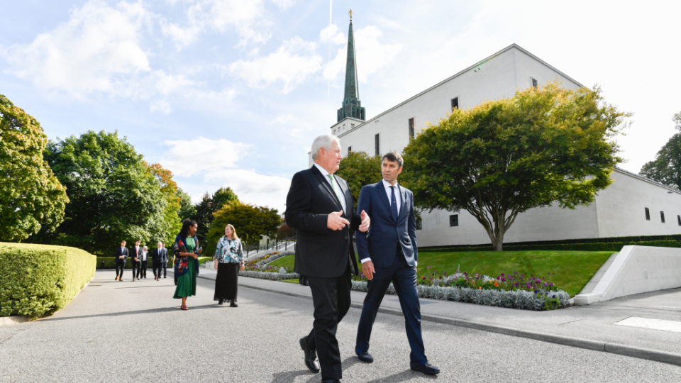 UAE Ambassador visits London England Temple