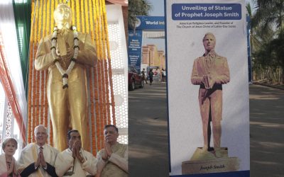 India builds 15-foot statue of Joseph Smith alongside history’s prominent figures