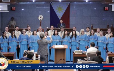 Tabernacle Choir wowed Philippine Senate following invitation from Senate President Zubiri