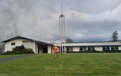 Fire Damages Te Hauke Latter-day Saint Chapel