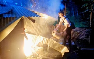 Missionaries save family’s home from fire