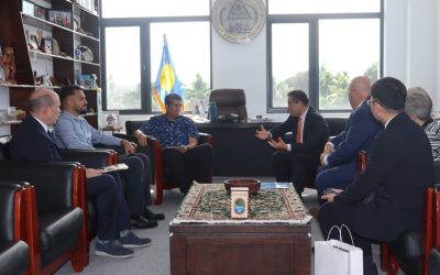Church of Jesus Christ meet with Palau President to strengthen humanitarian efforts