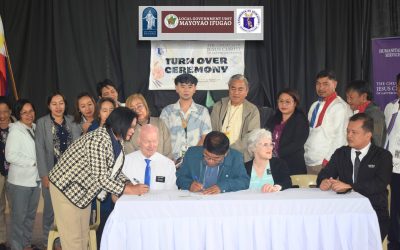 LDS-Christians donate 1,082 school chairs and 55 televisions to Ifugao schools