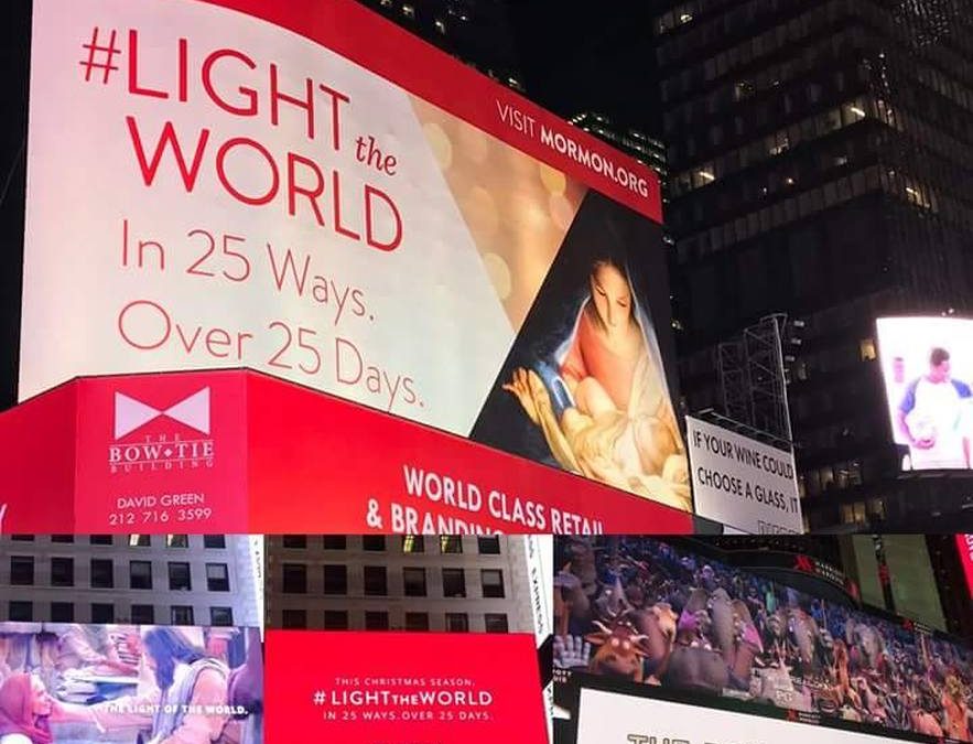 LDS Church Christmas Initiative ‘Light the World’ Received Nearly 69 Million Views