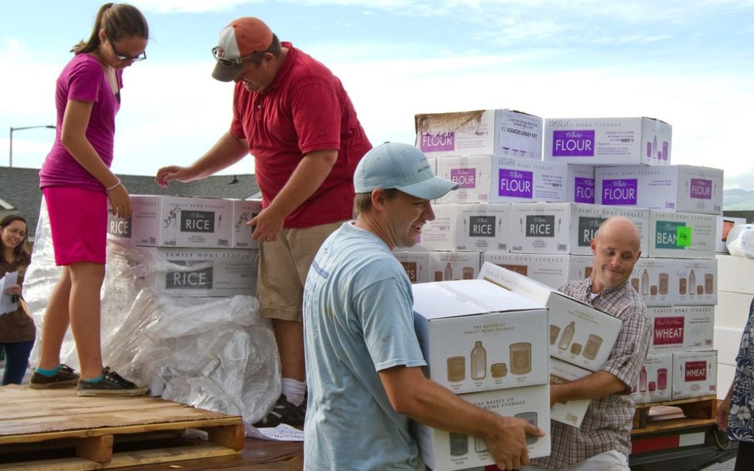 LDS Church Sends $50K Worth of Food Donation to Maryland Food Bank