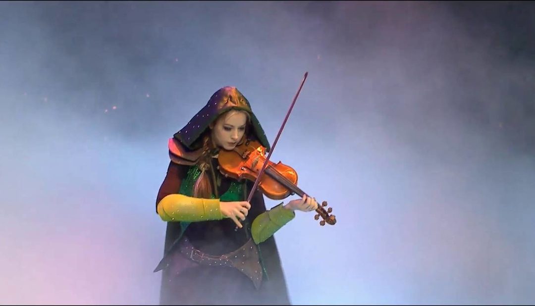 LDS YouTuber Lindsey Stirling Performs In The Opening Ceremony For The International Dota 2 Competition 