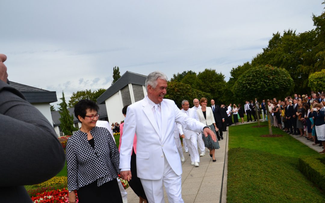 President Dieter F. Uchtdorf Rededicates Freiberg Germany Temple